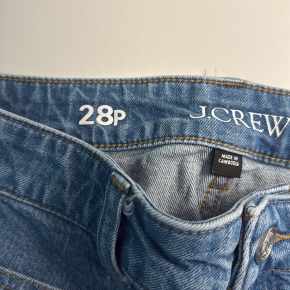 J.Crew High-rise Sailor denim trouser in 1996 semi-stretch 28P - Picture 11 of 13